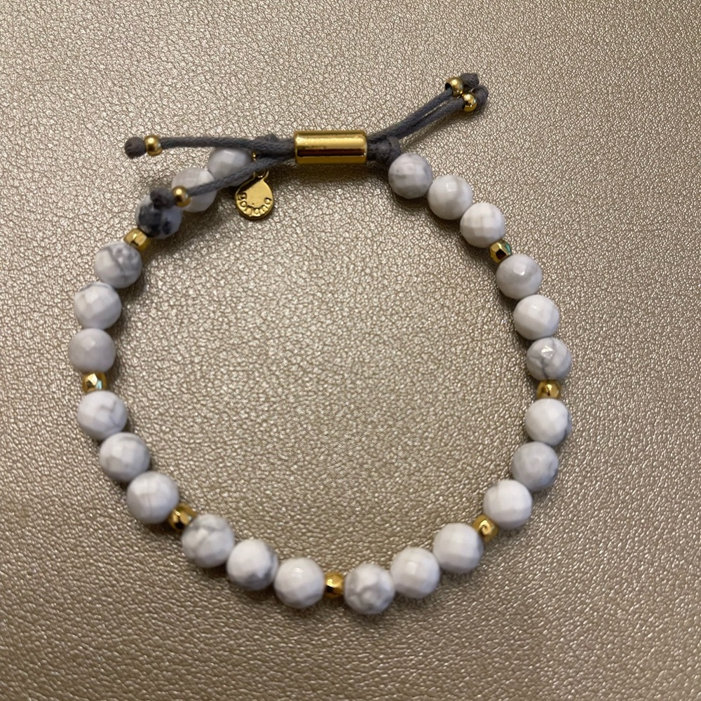 Beautiful gray and white stone